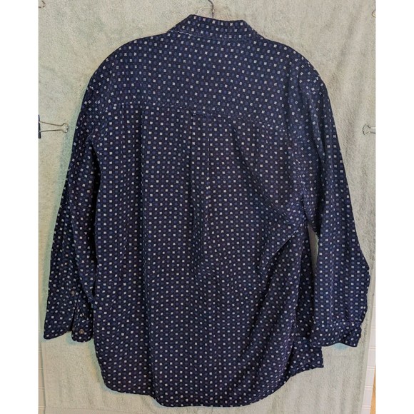 Sauce Berne Mens shirt M fancy corduroy Long Sleeve Button Up subtle soft - Picture 6 of 11
